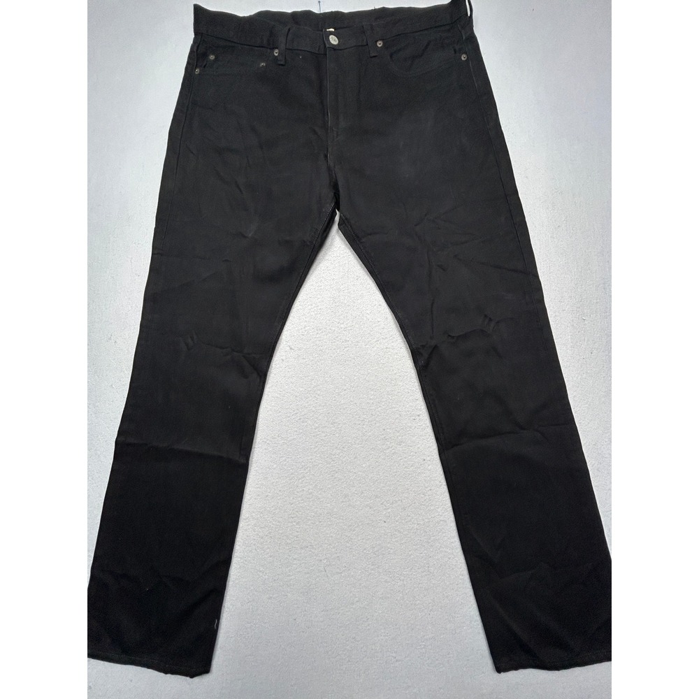 J.Crew 770 Straight Fit Cotton Denim Black W36 L32 Mens